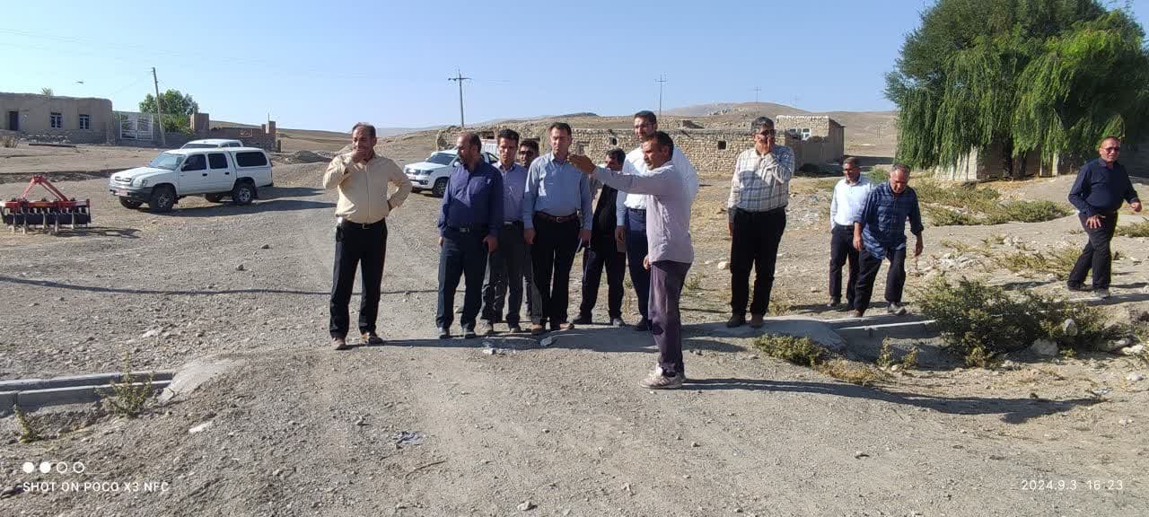 📸گزارش تصویری 💢بازدید محمد رضا عبدالله نژاد فرماندار چالدران به همراه بخشدار مرکزی و جمعی از اعضای شورای اداری از روستای محمد آقا