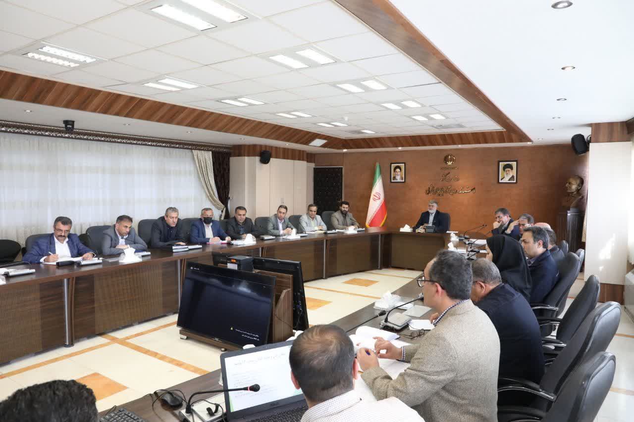 جلسه شورای معادن استان به ریاست محمدصادق معتمدیان استاندار آذربایجانغربی