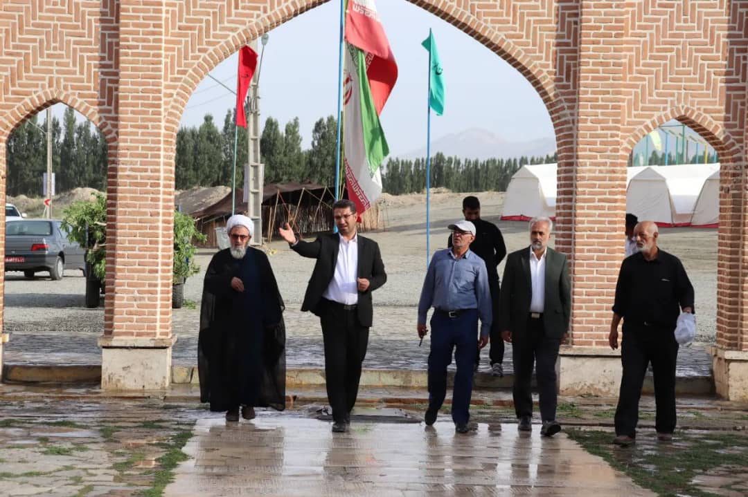 بازدید فرماندار شهرستان چالدران از روند آماده سازه مقبره سید صدرالدین جهت برگزاری هر چه باشکوه تر مراسم اولین پاسداشت حماسه جنگ چالدران