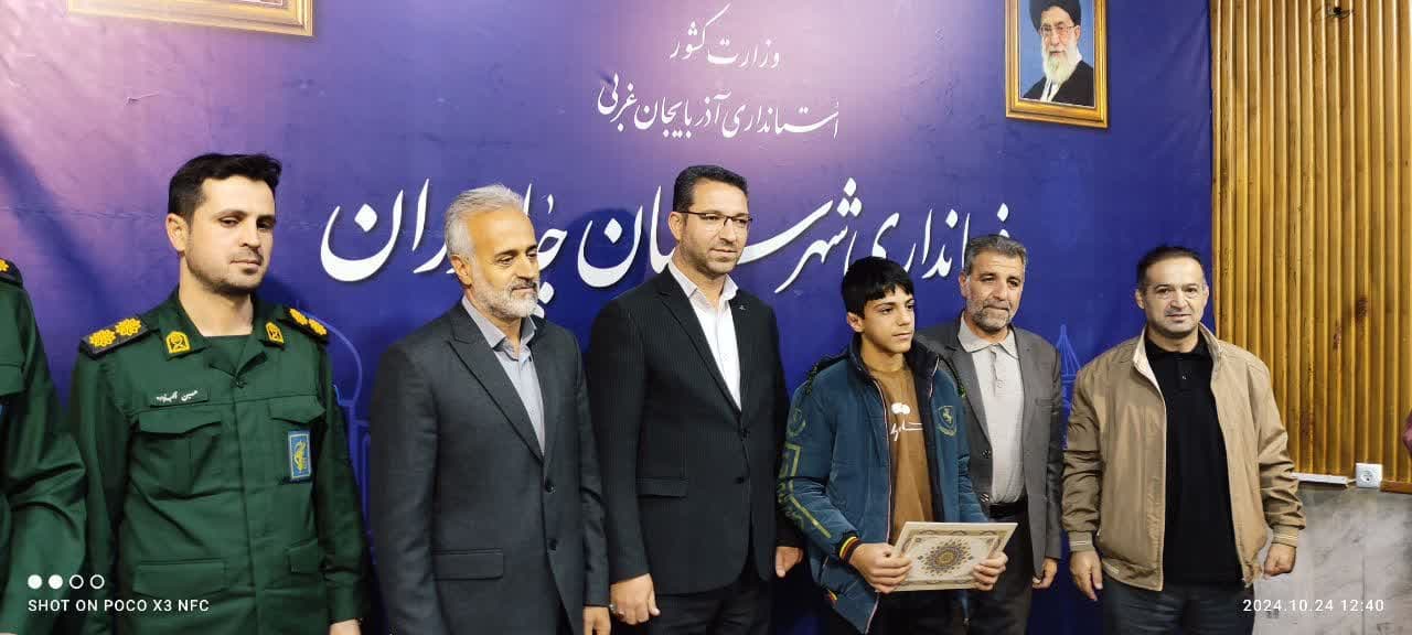 دیدار جامعه ورزشی شهرستان با فرماندار چالدران به مناسبت هفته تربیت بدنی