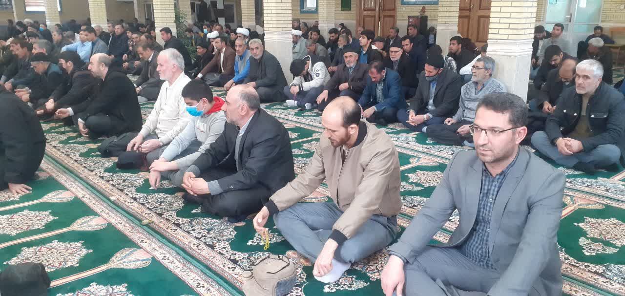 شرکت فرماندار شهرستان چالدران در آیین عبادی سیاسی نماز جمعه
