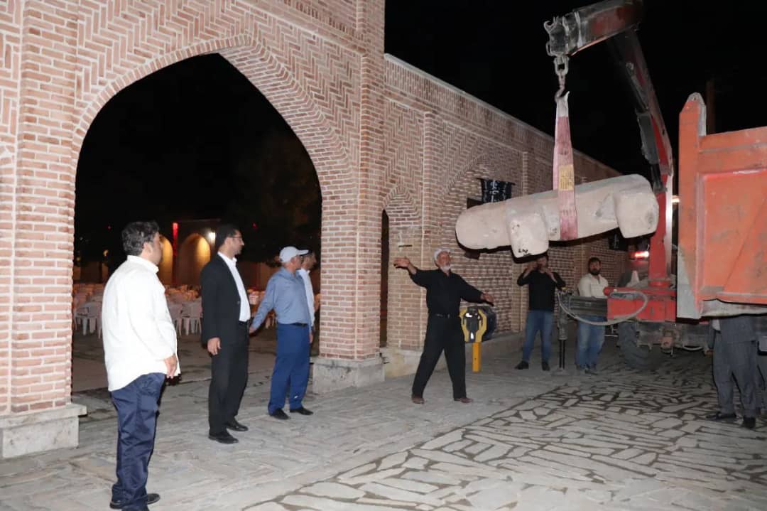بازدید فرماندار شهرستان چالدران از روند آماده سازه مقبره سید صدرالدین جهت برگزاری هر چه باشکوه تر مراسم اولین پاسداشت حماسه جنگ چالدران