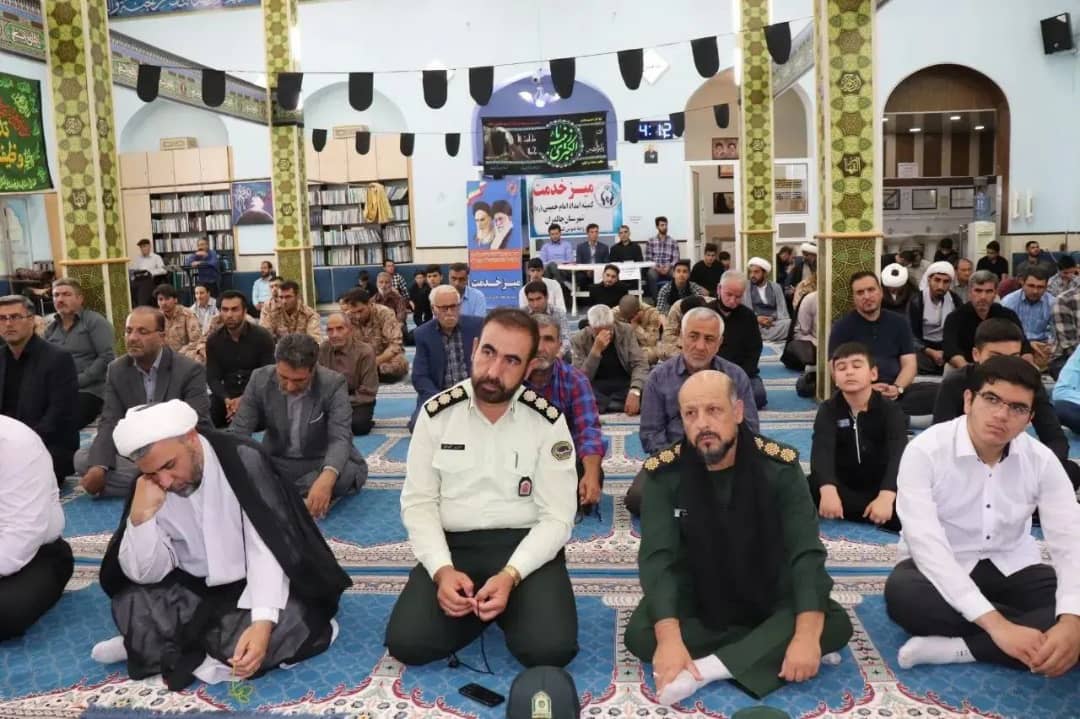 حضور فرماندار شهرستان چالدران در آئین نماز جمعه