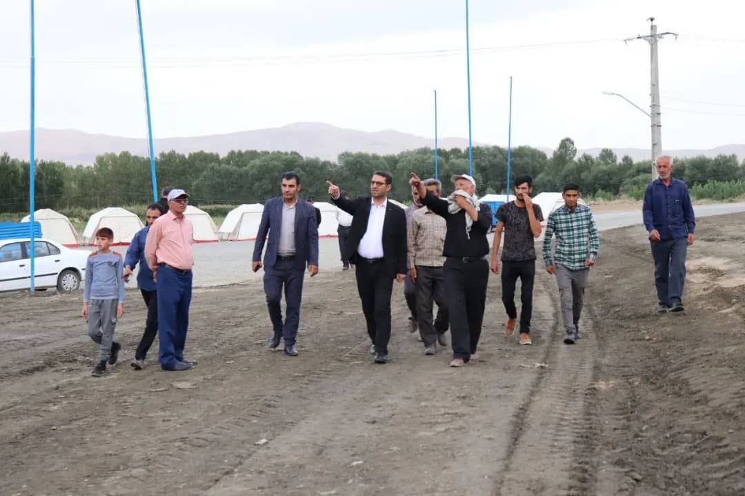  ✅ محمدرضا عبدالله نژاد فرماندار شهرستان چالدران از نحوه آماده سازی برگزاری مراسم اولین پاسداشت شهدای نبرد چالدران بازدید کرد .