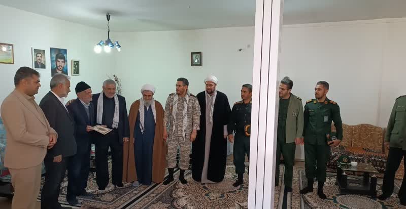 📸تجلیل از خانواده‌های معظم شهیدان فرج‌الله بیطالی و حسن خضری‌اصل در چالدران