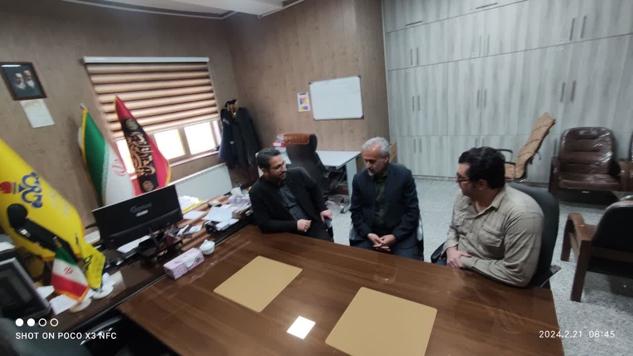 🔷 بازدید سرزده محمد رضا عبداله نژاد فرماندار چالدران از اداره گاز شهرستان