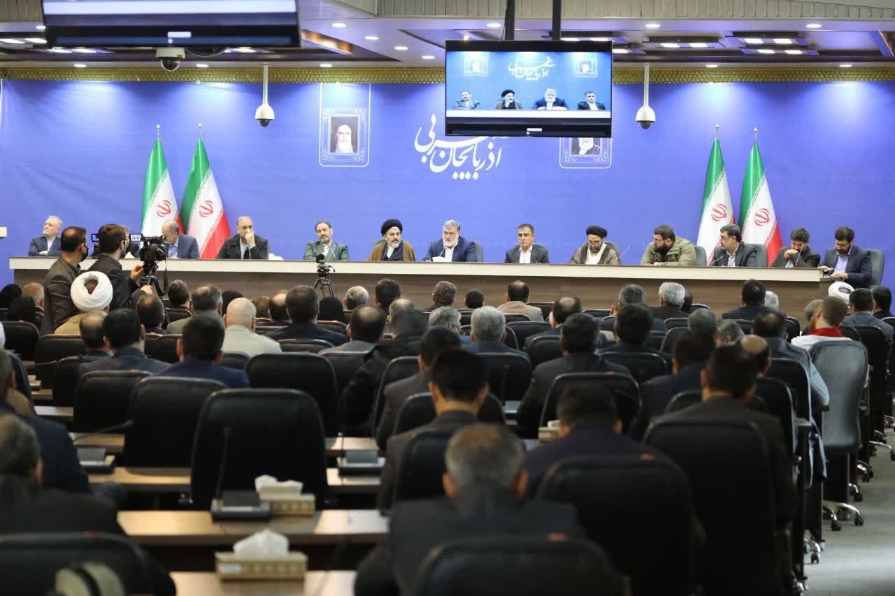 جلسه شورای اداری استان به ریاست محمدصادق معتمدیان استاندار آذربایجانغربی
