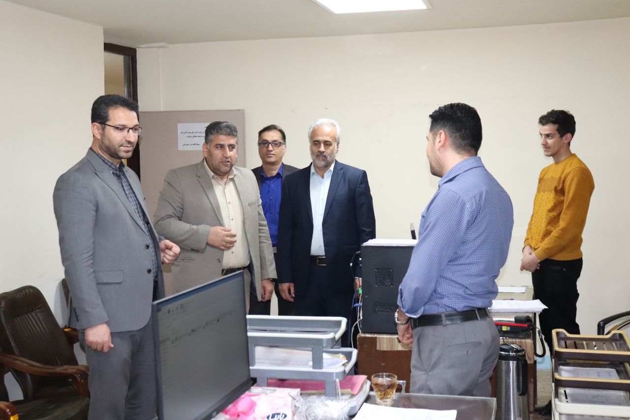بازدید سرزده فرماندار چالدران از شهرداری سیه چشمه