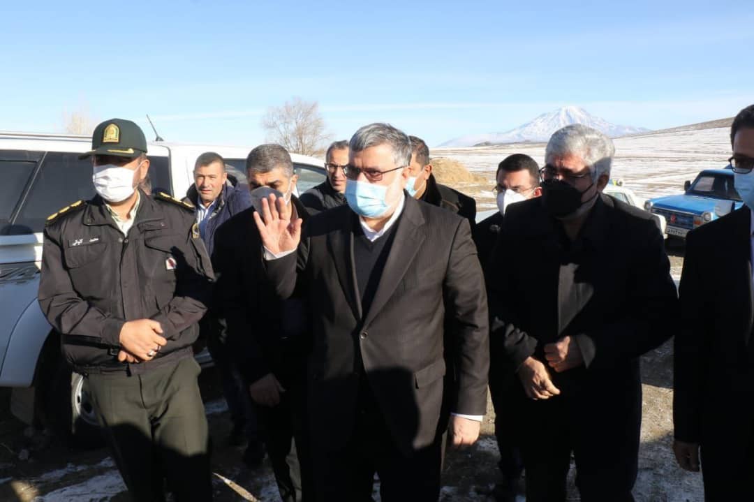 🔺حضور استاندار آذربایجان غربی در روستای صفر مرزی سلیمان آغل چالدران