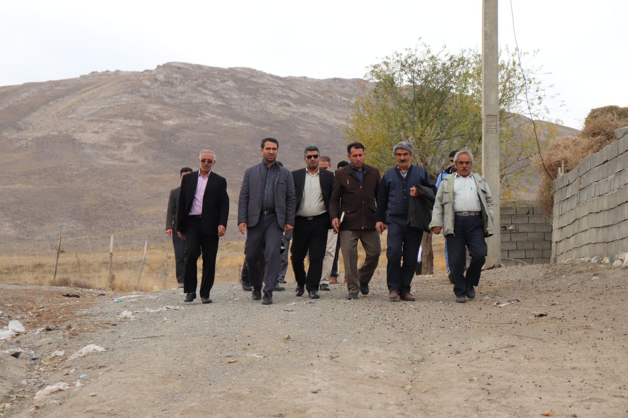 ⬅️ بازدید فرماندار شهرستان چالدران از روستای کران شهر آباد
