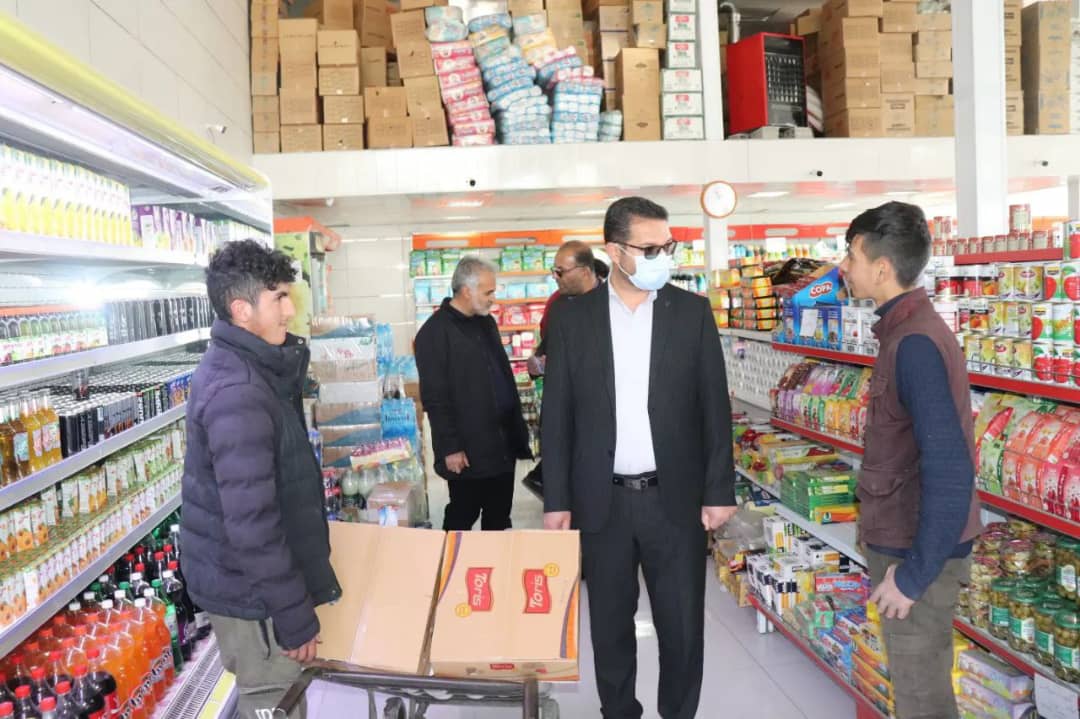 ✅ عبدالله نژاد فرماندار شهرستان چالدران به همراه ابراهیم زاده معاون سیاسی، امنیتی و اجتماعی فرماندار ، با تعدادی از صاحبان صنوف دیدار نمودند.